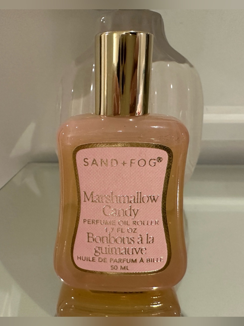 NWT Marshmallow Candy Perfume Oil Roller by Sand + Fog Authentic 50 ml NWT